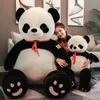 Plush Dolls 80 100cm Giant Size Cute Panda Toys Animal Stuffed Soft Pillow Cushion Bear Doll For Boys GIRL Present Gift 231030