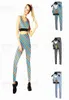 Klassieke stijl Yoga-outfits Sneldrogende sportvestbroek xury Pasvorm voor kleding Elastische leggings Workout-sportkleding voor dames Designer Sportswears7142659