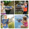 Sand Play Water Fun Electric Gun kraftfulla blaster Squirt Guns Stora kapacitet Tank Summer Swimming Pool Outdoor Toy 231030