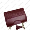 Frauen Kette Umhängetaschen Sattel Große Hobo Dame Messenger Geldbörse Luxus Designer Echtes Leder Schulter Tasche Handtaschen