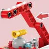 Blocks City Kit de construction de camion de pompiers pour enfants de 6 à 12 ans Compatible avec City Fire Truck 6 en 1 Building Block Fire Toys Buil R231031