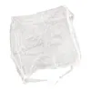 椅子カバーキッチンクッションの透明なダイニングカバー透明調整可能