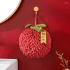 Towel Chenille Hand Towels Wipe Ball With Hanging Loops For Kitchen Bathroom Quick Dry Soft Absorbent Microfiber Handball
