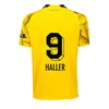 23 24 Dortmund 110Th voetbalshirts F.NMECHA KAMARA 2023 2024 zwart voetbalshirt REUS BELLINGHAM HUMMELS REYNA BRANDT heren kindertenue maillot de foot uniform