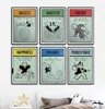 Alec Monopoli Ispirazione Successo Ambizione Pazienza Canvas Poster Wall Art for Living Room Home Decor no Frame6959475