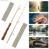 Tekne Balıkçılık Çubukları 1.4m Ul Yavaş Döndürme Döküm Çubuğu 1.5-8g Lure Ultralight Rods Ultra Hafif Katı Uçlar Alabalık Akışı Balıkçılık Kutbu Pesca Q231031