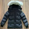 Piumini da donna Vera pelliccia di coyote Femme Puffer Outdoor Jassen Veste con cappuccio Fourrure Manteau Hiver Parka Doudoune