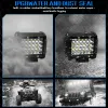 Mortocycle LED Combo Work Light Bar Spotlight Off road Driving Spot Flood Fog Lamp para caminhão barco SUV 12V 24V farol para ATV Car ZZ