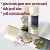 Empty Big chief California Honey Take Flight Preroll Pre roll Premium Infused Pre-roll Child Proof Glass Tube Gold Embossed Labels