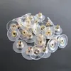 1000pcs Lot Gold Silver Plated Flying Disc Shape Earring Backs Stoppers Earnuts Earring Plugs Alloy Finding Jewelry Accessories Co271P