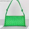 Bvs Designer Genuine Leather Handbag with Logo Top Quality Triangle woven underarm with a lazy and Korean style Y34VP