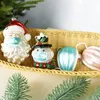 Weihnachtsdekorationen Weihnachtsdekoration Anhänger aus bemaltem Glas Ehemann Schneemann Bär Weihnachtsstrumpf Anhänger Weihnachtsbaumschmuck Anhänger 231030