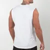 Märke mens tank tops sexig fitness bodybuilding andningsbara sommar singlets smala monterade mäns tees muskel ärmlös skjorta248b