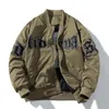 Giacche da uomo Uomo Donna Lettera Giacca da baseball Inverno Vintage Bomber Moda Hip Hop Cappotto americano Parka con cappuccio Coppia High Street 231031