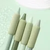 Gel Pens Green Press Quick Drying Sponge Protect Finger Black Writing Tool Office School Supplies Forest Style