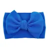 Fasce per capelli Neonate Fiocco in nylon Elastico Bowknot Fasce per capelli Copricapo Copricapo per bambini Turbante Nodo Fasce per la testa Avvolge 30 colori Consegna di goccia Dhhb5