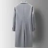 Misturas de lã masculina chegada jaquetas de inverno moda estilo longo casaco de lã masculino casual lã trench coat mens vestido jaqueta homens tamanho M-4XL 231030