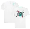 T-shirt de course F1, maillot à manches courtes de l'équipe d'été, même Style, personnalisé