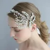 Vintage Kristall Braut Haar Rebe Stirnband Antik Silber Luxus Hochzeit Kopfschmuck Krone Mode Frauen Haarschmuck CJ1912262166