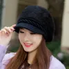 Berets Creative Outdoor Knitted Hat Cold Protection Fashion Women Stylish Warmer Cap Ladies