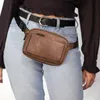 Designer fanny pack homens carteira esporte cinto sacos pu couro impermeável telefone titular cruz corpo mulheres bolsa titulares de cartão designer zíper carteira Bumbag