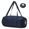 Уличные сумки 25л Спортивная спортивная Оксфордская сумка для тренировок с отделением и карманом для мокрых вещей Ночная сумка Складная большая сумка для кемпинга и путешествий