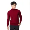 Męskie swetry Turtleeck Mężczyźni kaszmirowa bawełniana mieszanka pullover jumper jesienna zima weryfikacja homme ropa hombre pull homme hiver sweter xxxl 231030