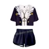 Japão anime x hunter 3d impressão agasalho masculino feminino topos + shorts outfits killua zoldyck hisoka trajes cosplay c42m24