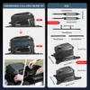 Packtaschen Taschen Rhinowalk Motorrad-Tankrucksack, universell wasserdicht, 15 l, 18 l, passend für die meisten Enduro Dual Sport Adv-Motorräder, EVA-Hartschalen-Rucksack 231030