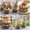 Feestdecoratie Hamburger Simulatie Taart Chocoladeschilfer Muffin Fake Pops Kunstmatig Dessert Model