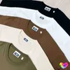 Męskie koszulki Pięć kolorów Małe Kith Tee 2022ss Mężczyźni Kobiety Summer Dye Kith T Shirt Wysokiej jakości blat
