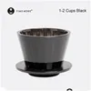 Kaffeefilter Timemore B75 Wave Dripper Crystal Eye Pour Over Filter PCTG 12 Tassen Maker Flacher Boden Erhöhen Sie die Gleichmäßigkeit 230829 Drop OTR3G