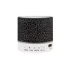 Mini Bluetooth -högtalare utomhushögtalare Handfri MIC Stereo LED Portable Speaker TF Card Call Function No Logo in Retail Box Crack Speakers A3 A9