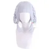 Impact Kamisato Wig Hat Game Genshin Ayaka Sukienka Cosplay Halloween karnawałowy dla kobiet