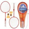 Racchette da badminton 1 paio di racchette colorate H6508 con 2 palline per bambini Gioco di sport all'aria aperta 231030