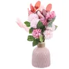 Dekorative Blumen Keramik Vase Simulation Blumen Dekor Party Fake Goblincore Zimmer Hochzeit Schmuck Arrangement Nordic