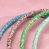 Accesorios para el cabello 14pcslot Girls Glitter Hairbands Fiesta para niños Diademas de moda Lentejuelas Bling Sweet Kids Head Hoop 231031