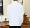 新しいメンズホワイトの長袖ブラックTシャツスタンドカラーハーフジッパーボーイダーリーカジュアル快適なパーソナライズされたファッションコットン通気性Tシャツ