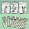 6pcs قاطع الطحن ل manicure diamond السيراميك حفر الأظافر بتات الطواحين إزالة بت بتات الهلام الكهربائية مانيكير أدوات الأدوات الأدوات.