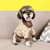 Maglione per animali di lusso Abbigliamento per cani G Maglione per cani di design Abbigliamento per animali carino 2 colori Maglione per animali caldo invernale Abbigliamento per animali di marca di moda