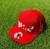 Baseballcap Modieuze en mooie hoed Platte rand Pet met verstelbare gesp