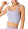 Thin Shoulder Belt Yoga Outfits Tanks Camis Sports Underwear Women039s Shockproof Gathered Beautiful Back Yoga Suspender Vest R8137742