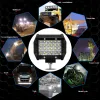 Mortocycle LED Combo Work Light Bar Spotlight Off Road Driving Spot Flood Lamp för lastbil Båt SUV 12V 24V -strålkastare för ATV -bil ZZ