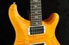 Hot sell good quality Electric Guitar BRAND NEW 2011 CUSTOM 24 SANTANA YELLOW Musical Instruments