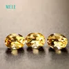 Natural yellow citrine loose gemstone in oval 7mm 9mm middle color good fire used for jewelry design H1015195m