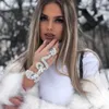 Charm Bilezikler Gotik Punk Yılan Bilezik Kadınlar İçin Lüks Kristal Rhinestone Bağlı Parmak Yüzük Bileklik Bangle Ele Kablo Demet Mücevher Hediye 231030