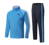 Le Havre AC Herren Erwachsene Kinder Freizeit-Sport-Set im Freien warm Sport-Freizeit-Set mit durchgehendem Reißverschluss Sweatshirt im Winter