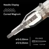 Tattoo Needles EZ Tattoo Needles Revolution Cartridge Needles Curved Round Magnum #10 0.30mm for system Tattoo Machines and grips20 pcs /box 231030