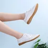 Dress Shoes Spring Women Oxford Ballerina Flats Genuine Leather Moccasins Lace Up Loafers White 3541 231030