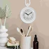 Wall Clocks Bathroom Waterproof Clock Mute Silent Home Decor Without Hanging Adorn Simple Plastic Child Digital